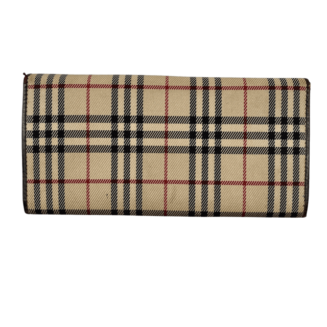 Burberry Canvas Monogram Wallet